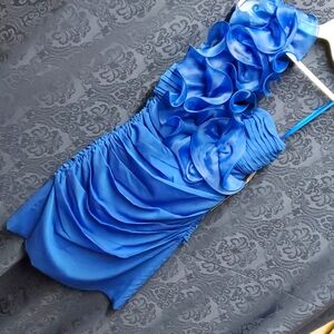NEW! FANCY BLUE DRESS